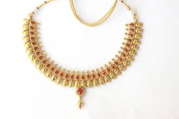 Traditional Mango Layered Teardrop Set - Red 3