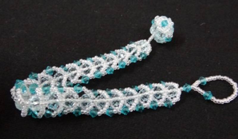Clear Blues Bracelet