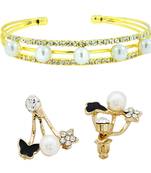 Gold plated jewellery combo