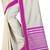 pink printed tussar_silk saree With Blouse