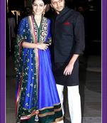 Genelia desmukh at dabang-2 premiere in blue anarkali