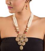 Traditional Pearl Beaded Heavy Set