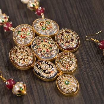 Traditional Pearl Beaded Heavy Set 2