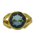 gorgeous Blue Topaz Copper Blue Ring suppilerin