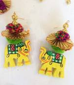 Ellie Gota Pom Pom Earrings