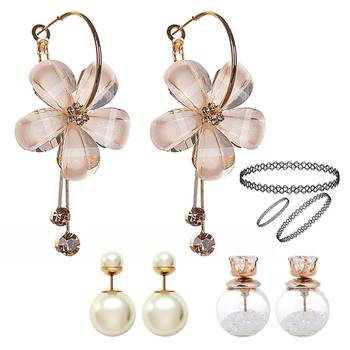 Multicolor pearl earrings 1