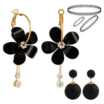 Multicolor pearl earrings 1