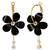 Multicolor pearl earrings