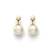 Multicolor pearl earrings