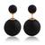Multicolor pearl earrings