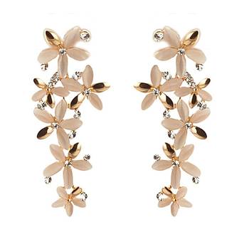 Multicolor pearl earrings 4