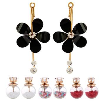 Multicolor pearl earrings 1