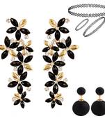 Multicolor pearl earrings