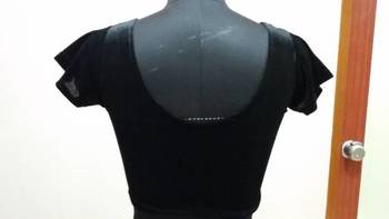 Black Velvet Stretchable Ready To Wear Saree Blouse.  L. A Muhenera Collection 2