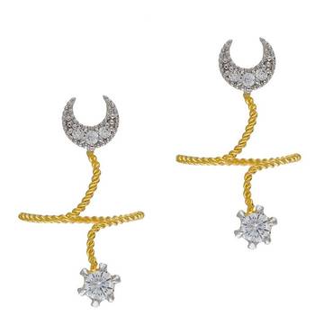 Gold Cubic Zirconia Rings 1