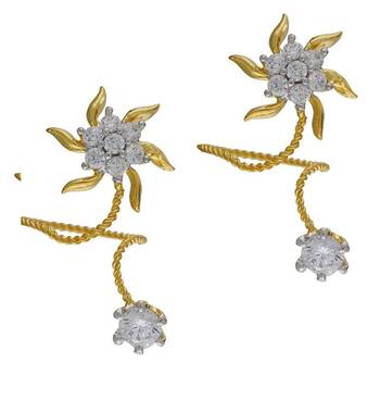 Gold Cubic Zirconia Rings 1