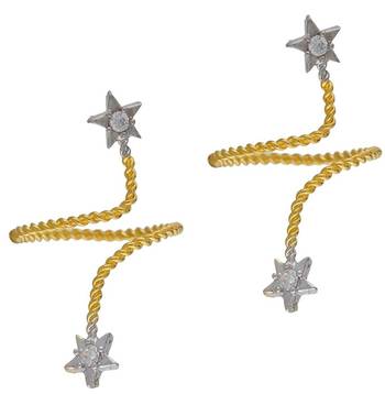 Gold Cubic Zirconia Rings 1