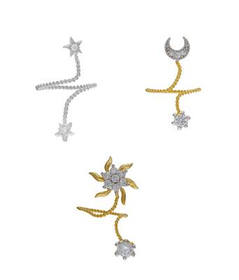 Multi Cubic Zirconia Rings 1