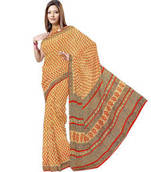 Bagru Print Ethnic Kota Doria Pure Coton Sari 191