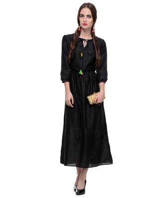 Women's Designer Black Maxy 1