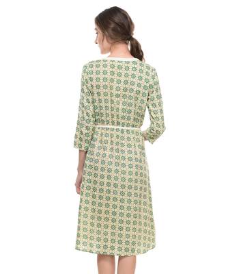 Women's Designer Pure Cotton Printed Dress 2