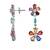 6.4ct diamond White gold Precious gemstone-earrings