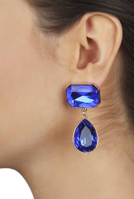 Saphire Attraction Earrings 2