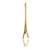 Simple Gold Clip