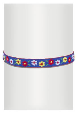 Flamboyant Floral Choker 1