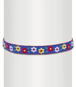 Flamboyant Floral Choker