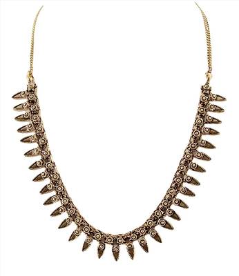 Gold German Silver Hasli Necklace 1