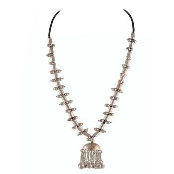 German Silver Ghungroo Necklace 4