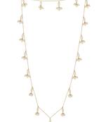 Shell Pearl Delicate Chain Necklace