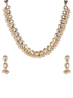 Teardrop Pearl Necklace Set 1