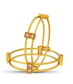 Gold Plated Exclusive With Stone Bangle