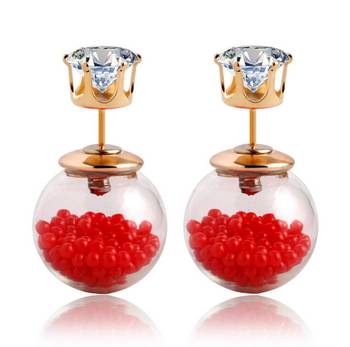 Multicolor cubic zirconia earrings 5
