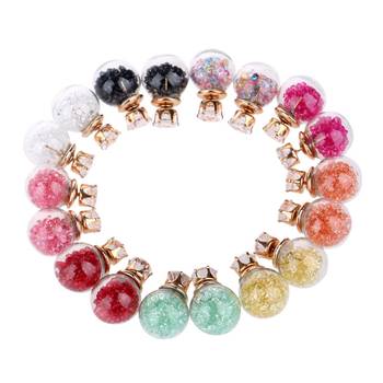 Multicolor cubic zirconia earrings 2
