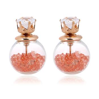 Multicolor cubic zirconia earrings 5