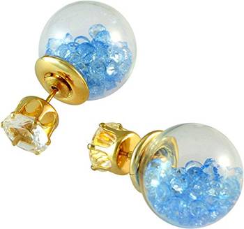 Multicolor cubic zirconia earrings 3