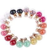 Multicolor pearl earrings