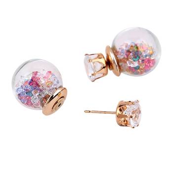 Multicolor pearl earrings 5