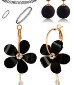 Multicolor pearl earrings