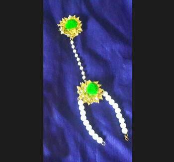 Green Gota And Pom Pom Hathphool 1