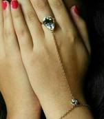 Swarovski Kundan Hathphool