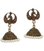Egal Theme Head With Gold Plated Jhumka Earrings For Women
