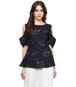 women's shoulder cut top