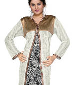 Designer Girls Fancy Zari Indian Cotton Kurti