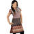 Jaipuri Designer Multi Print Black Cotton Top