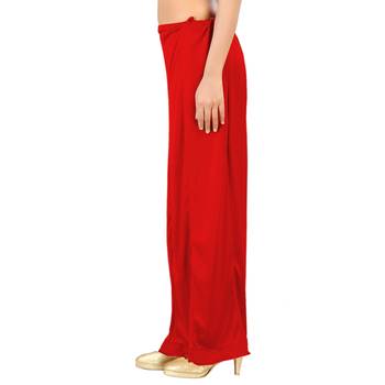 Ziya Red Pure Satin Petticoat 3