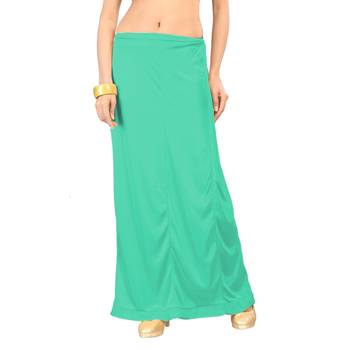 Ziya Turquoise Pure Satin Petticoat 1